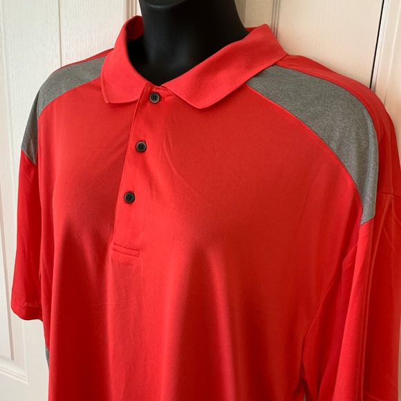 LGrandSlam Colorblock Stretch Golf Polo - Picture 4 of 5